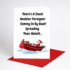 Funny Christmas Card Rude