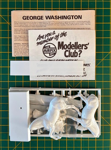 Airfix 54mm george - airfix, washington