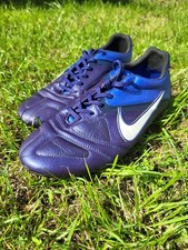 Vintage Nike CTR360 Libretto II SG 2011 | Purple/Blue | UK 8.5 | Rare OG Boots