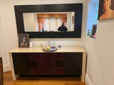 Side Board Soild Wood Top With