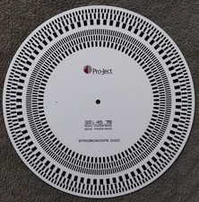 PROJECT TURNTABLE STROBOSCOPE