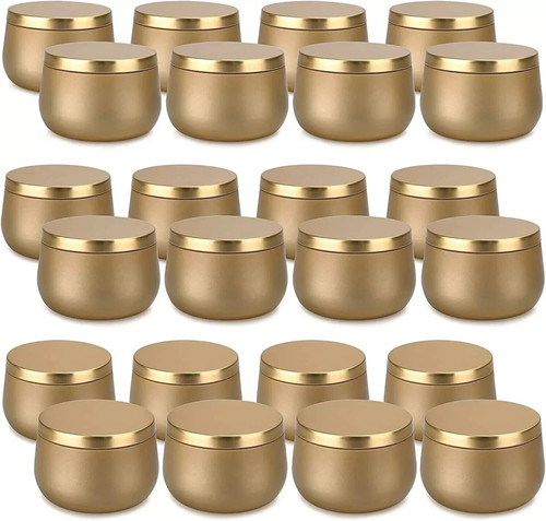 Candle tin cans pieces - 24, 4