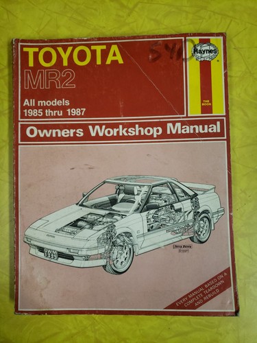 Haynes toyota mr2 workshop - haynes,