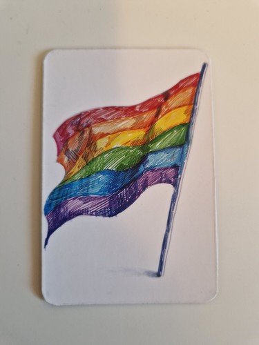 Souvenir fridge magnet - magnet, lgbtq