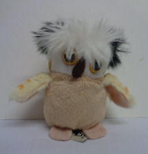 Living Nature Tawny Owl Bird Plush Soft Toy Stuffed Animal 4" Inch