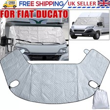 Exterior Thermal Blinds Windscreen Cover For Fiat Ducato Peugeot Boxer Motorhome