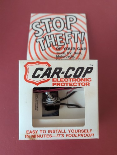 Vintage car cop 1982 vehicle - car-cop,