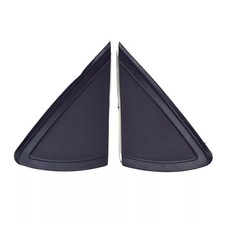 24) Black Plastic Mirror Trim