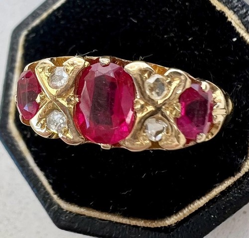 Stunning antique 18ct - antique, gold