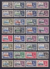 1935 Silver Jubilee Used Sets