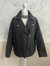 TU WOMAN Black Faux Leather