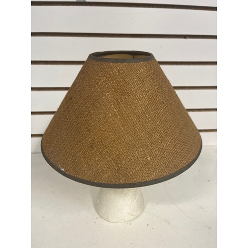 Brown woven empire lamp - brown,