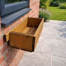 Wooden Wall Basket Garden