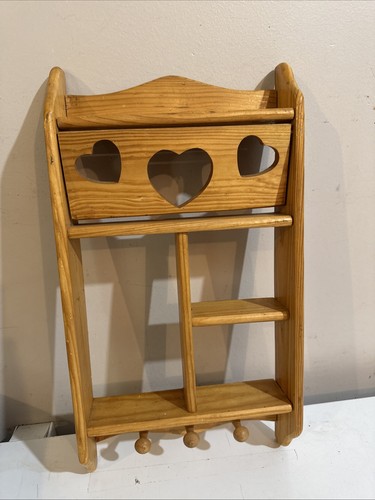 Vintage wooden heart cutout - heart,
