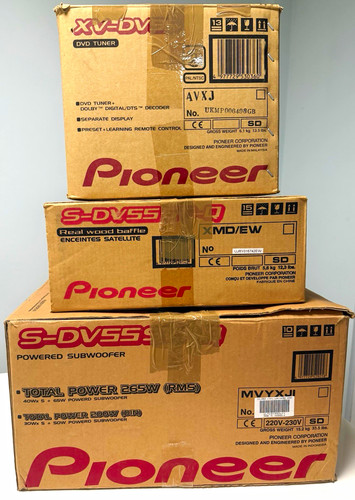 Pioneer dv55 1 home - xv-dv55, 5.1