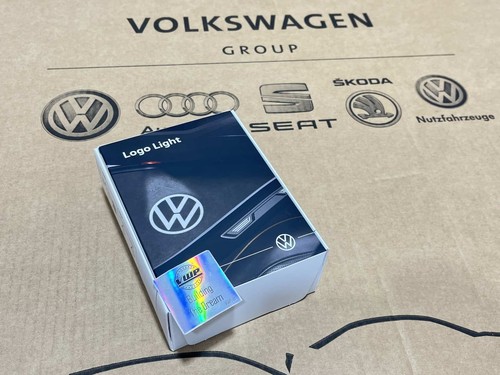 Volkswagen led logo door - logo,