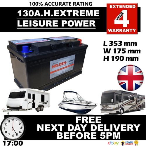 12v 130ah 130 leisure - 12v, ah