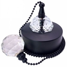 Crystal & Matt Black Bathroom