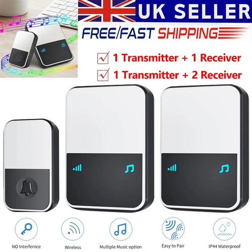 Waterproof wireless door bells - door,