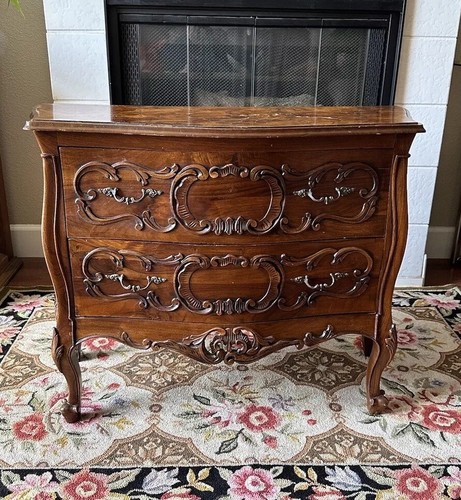 Italian louis carved walnut - italian, xv