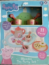 Peppa Pig Wooden Tea Party Set