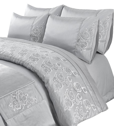 Amara embroidered duvet cover - amara,