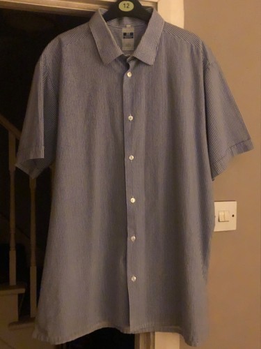 Hmp prison blue white stripe - hmp,