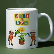 Bill and Ben Flowerpot Men Mug