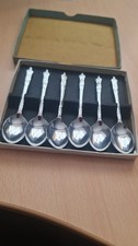 Apostle Spoons X 6 Boxed Vtg
