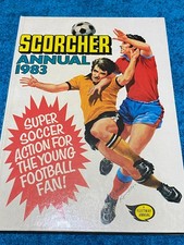 SCORCHER FOOTBALL ANNUAL 1983 GOOD CONDITION FOR YEAR