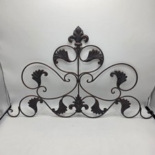 Wrought Iron Wall Pediment