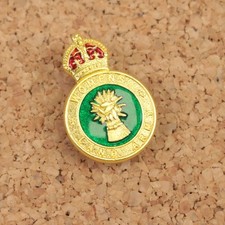 Replica WLA Women's Land Army Brass Land Girls Broach Cap Badge BB576