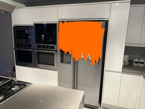 Used howdens white gloss - howdens,