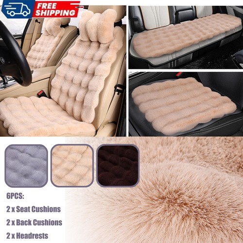 Plush front seat covers - plush,