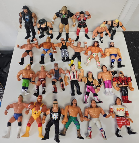 Wrestling figures x25 wwe - wrestling,
