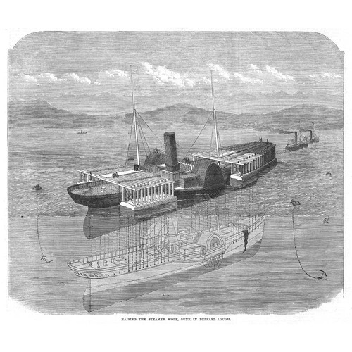 Ireland raising the steamer - ireland,