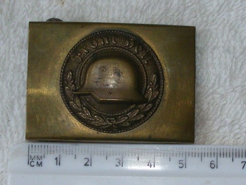 German front hiel - front, buckle