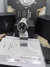 Sinn 656 Automatic Pilot Watch – Black Dial – Day-Date – Box & Service Papers