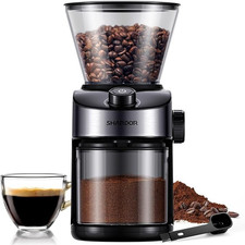 SHADOR BURR COFFEE GRINDER;for