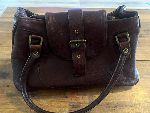 Barbour brown leather shoulder - barbour,
