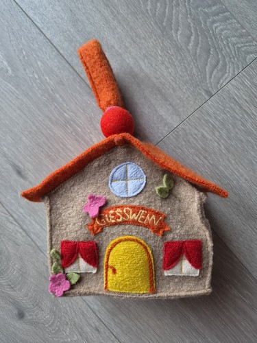Autumn kitsch retro felt - autumn, wool