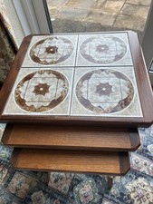 Vintage GPlan Nestle Of Tables Antique