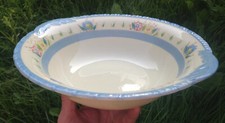 Lovely 1950s Vintage New Hall Hanley Staffordshire Ceramic Fruit Serving Bowl