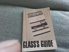 Glass’s Guide Commercial Vehicle Values February 1978 Cars Scrap Auction Trade