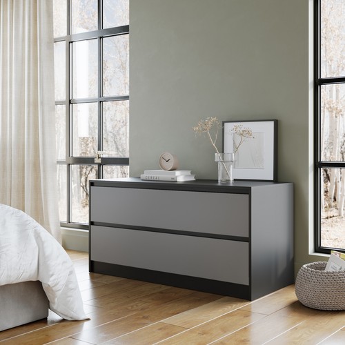 120cm wide drawer bedside - wide, 4-drawer
