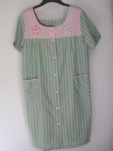 Vintage apron pinny - vintage, l