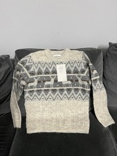 Next Boys Ecru Fairisle