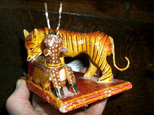 Rare antique gruesome indian - rare,
