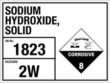 Sodium Hydroxide Solid 1823 2W