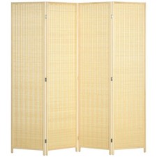 HOMCOM 4 Panel Folding Room